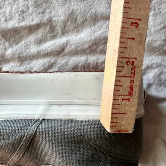 Unisex Superga Sage Gray Platform Sneakers Size 41 - Picture 10 of 15